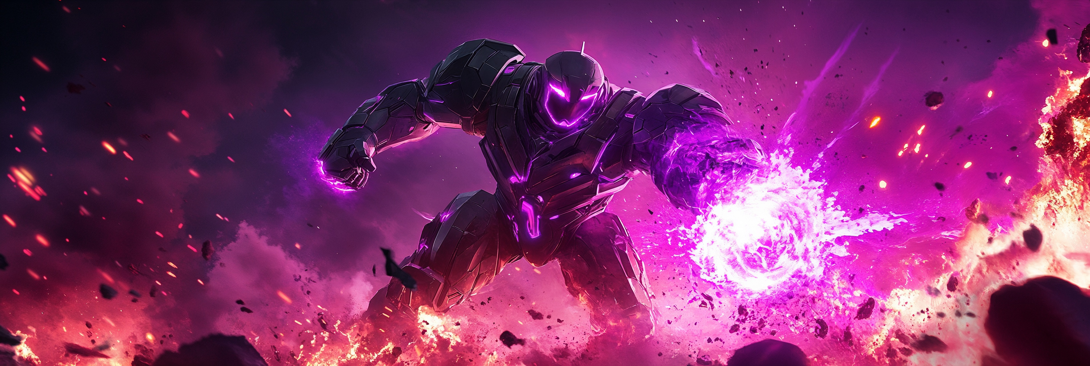 Energy blast visual
