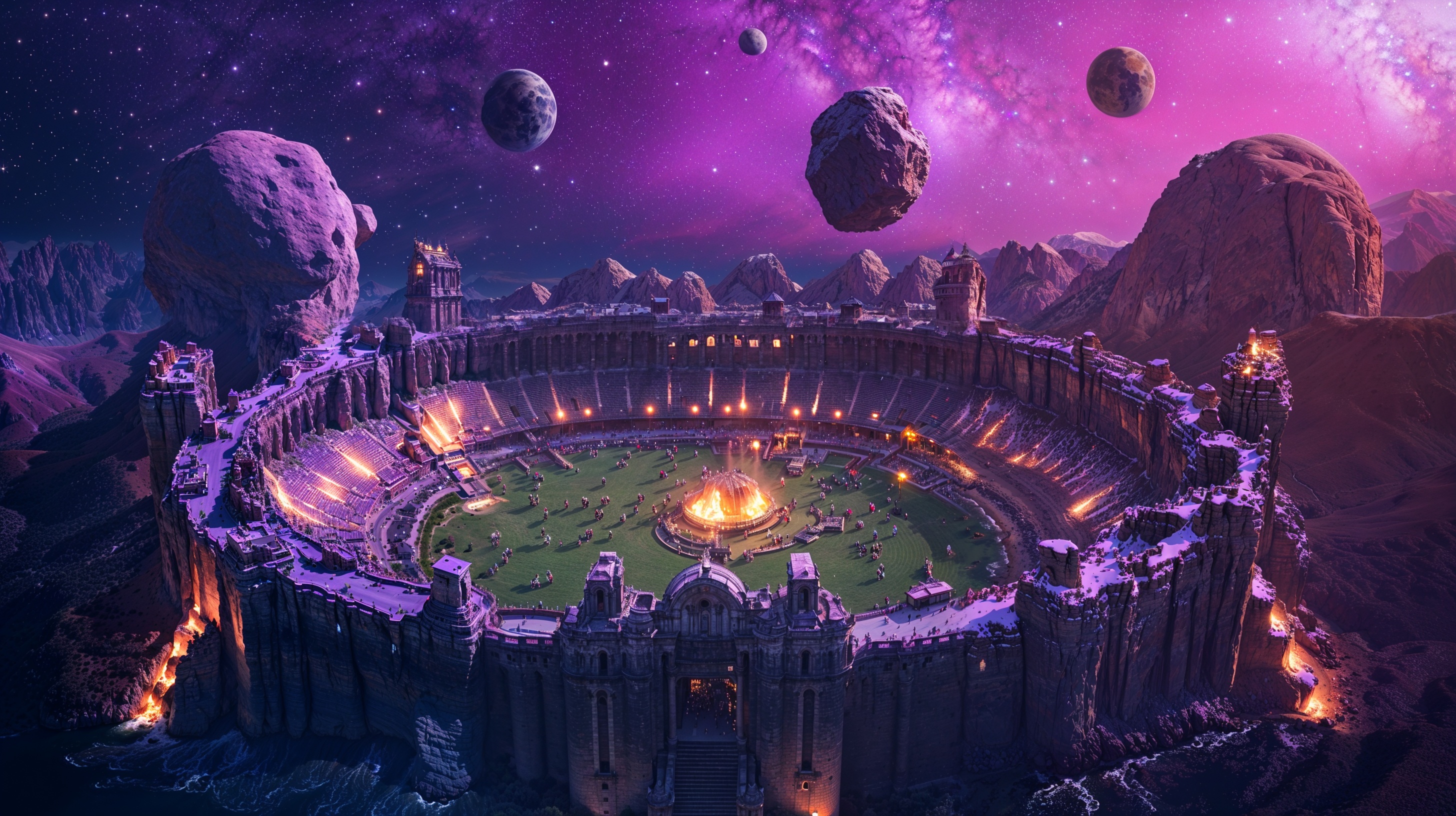Battle arena scene 1