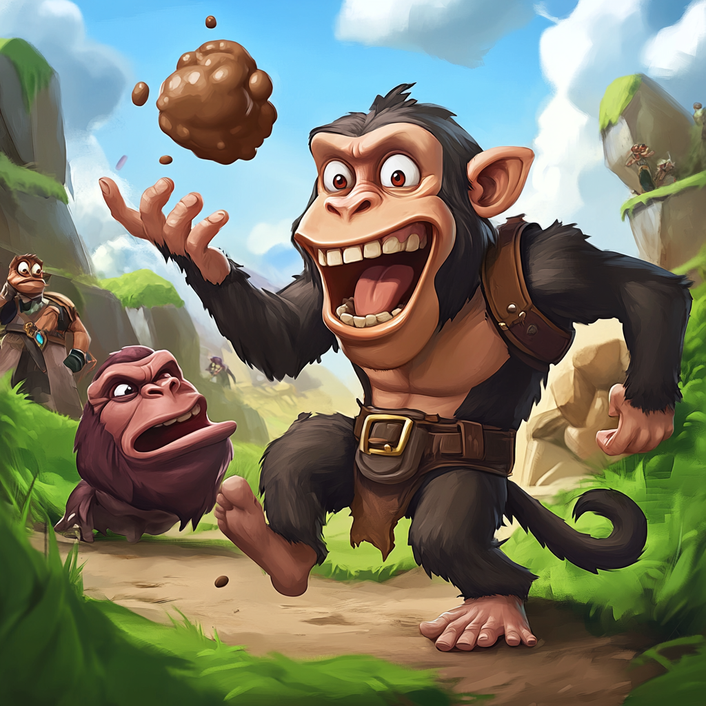 Monkey character